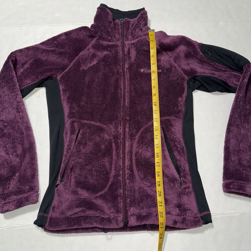 Columbia Womens M Jacket Full Zip Mock Neck Autumn Lightweight Outdoor Cozy Soft - Picture 4 of 12